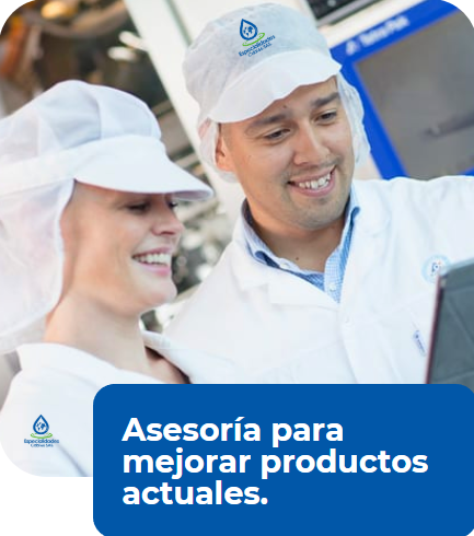 Servicio de asesoría para la mejora de productos