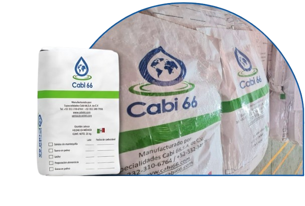 Sacos de grasa vegetal en polvo