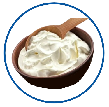 Estabilizantes de queso crema